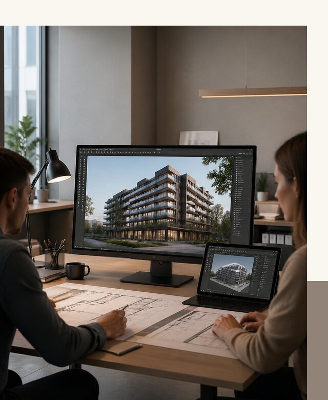 3D визуализация архитектуры и объектов строительства в Новотроицке