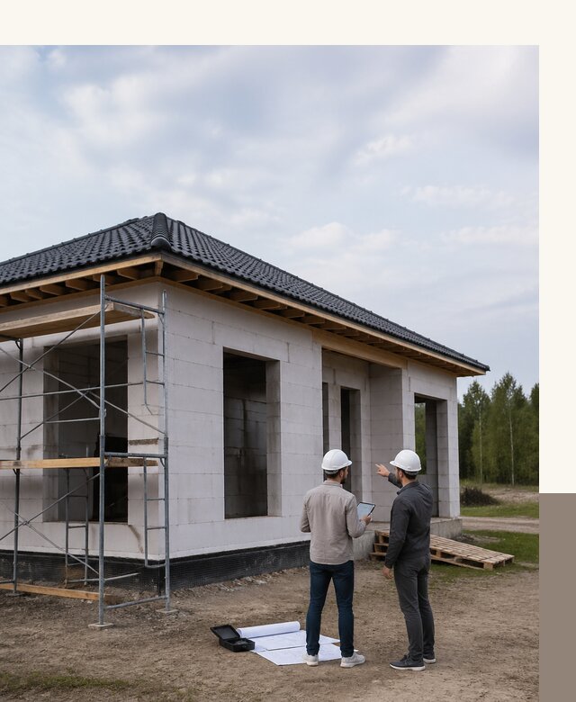 Проектирование одноэтажных домов из газобетона в Новотроицке