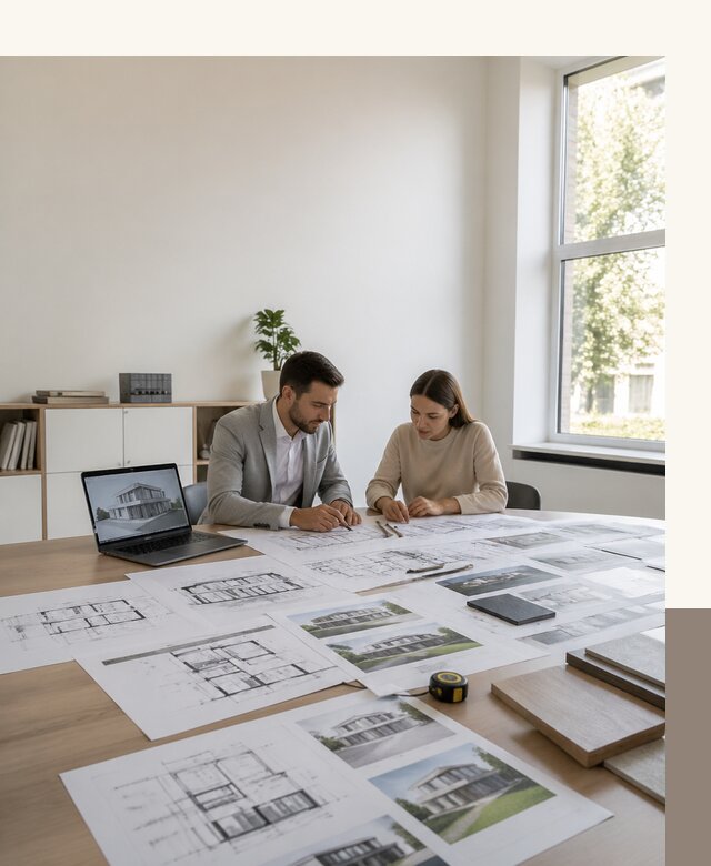 Проект двухэтажного дома 12 на 12 с чертежами и планировкой в Новотроицке